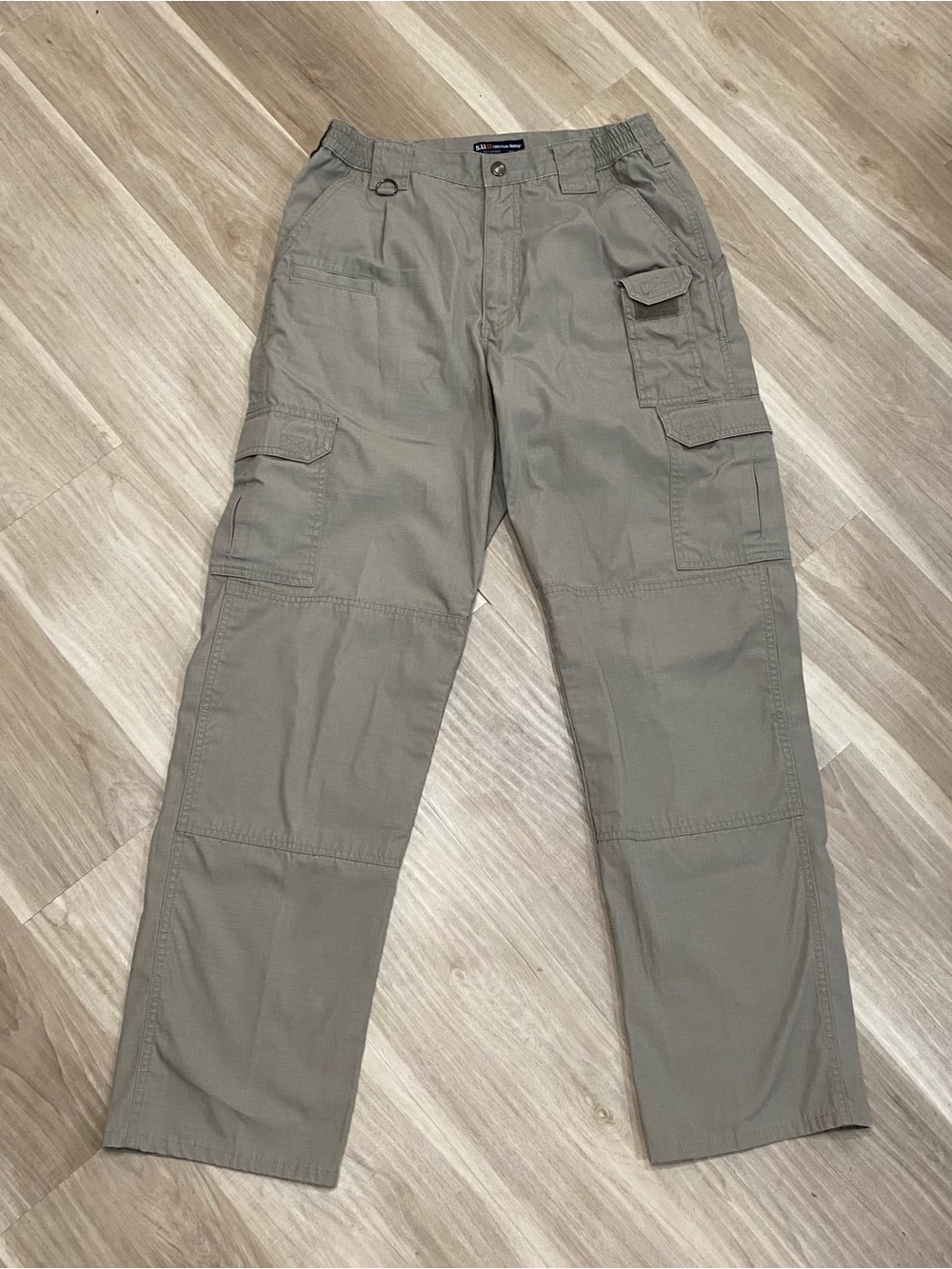 5.11 Tactical Series Pants Mens 32x34 Gray Ripstop Cargo Combat Work Trousers